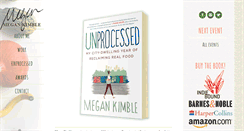 Desktop Screenshot of megankimble.com